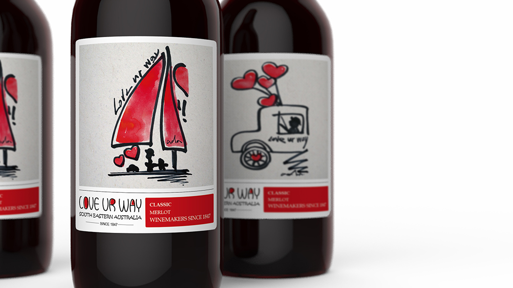 packing design，Wine bottle design，